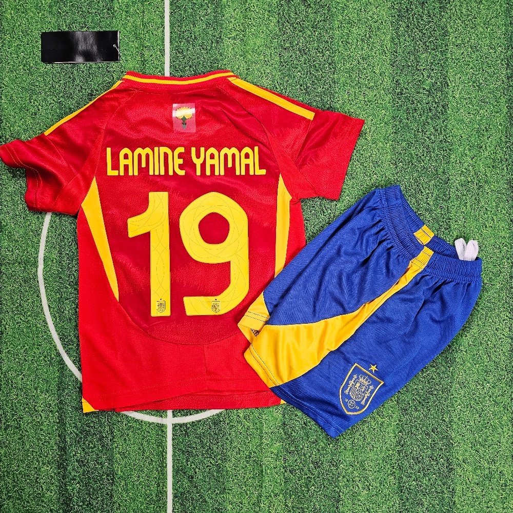 España Kids Soccer Jersey Kit Youth/Spain  jersey/ Jersey and Shorts